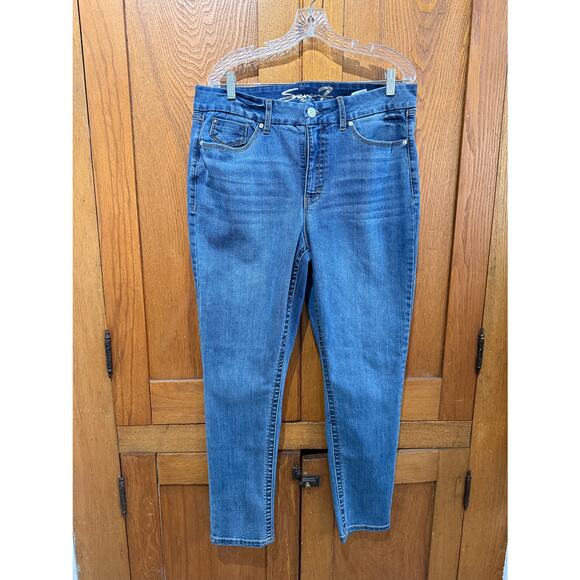 Seven7 Skinny Leg Jeans | Women's 16 Regular - Picture 2 of 6